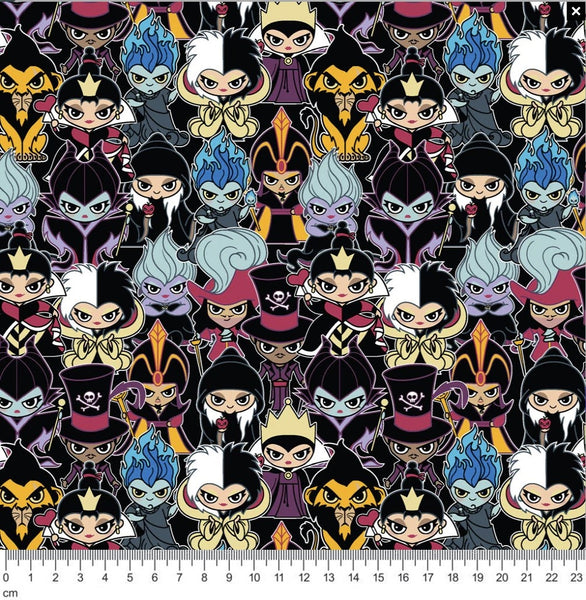 LC2838 Disney Villains Kawaii Cute Villain Stack Multi