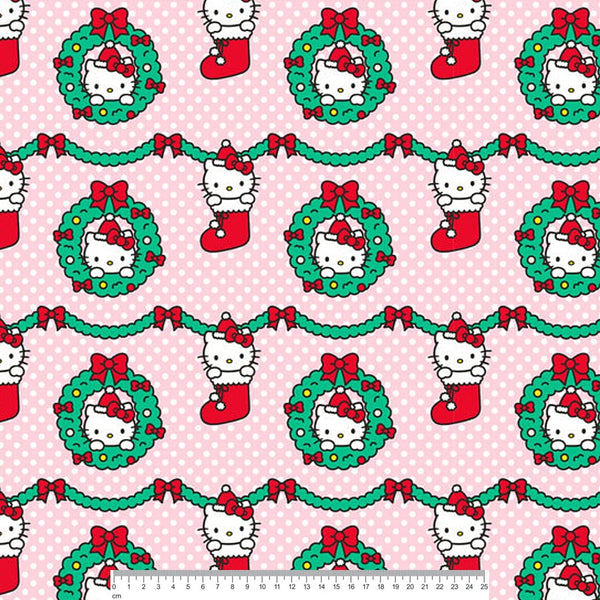 LC3038 Hello Kitty Wreaths And Stockings