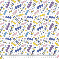 LC3044 DC Comics Superheroes Doodle Bat Girl Symbols