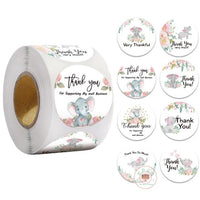 Stickers 38mm - Elephants