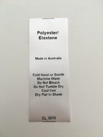 Care Instructions Sewing Labels - 30 different contents to choose