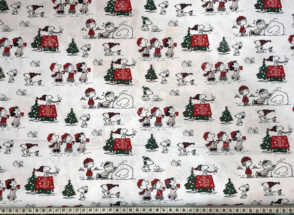 LC1698 Snoopy Christmas White