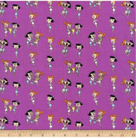 LC1919 Jetsons And Flintstones Wilma And Betty Purple