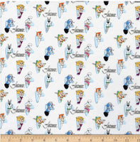 LC1921 Jetsons And Flintstones Jetsons White