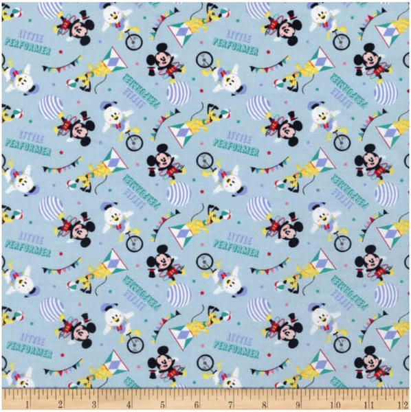 LC1939 Character Nursery Mickey Mouse Little Performer Blue