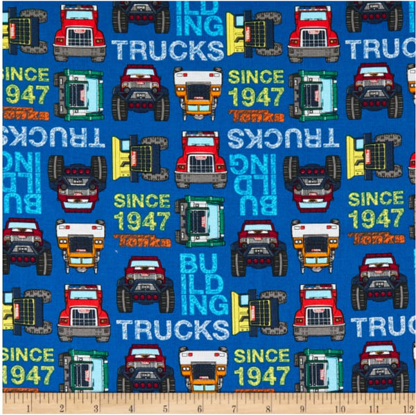 LC1980 Tonka Trucks Building Blocks Blue