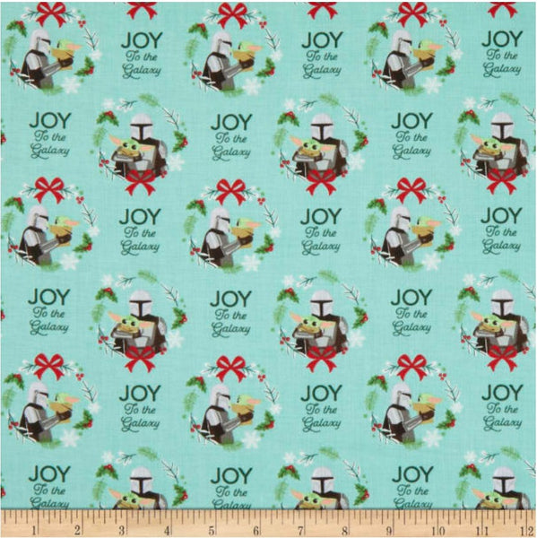 LC2260 Character Winter Holiday III Collection Joy to the Galaxy Aqua