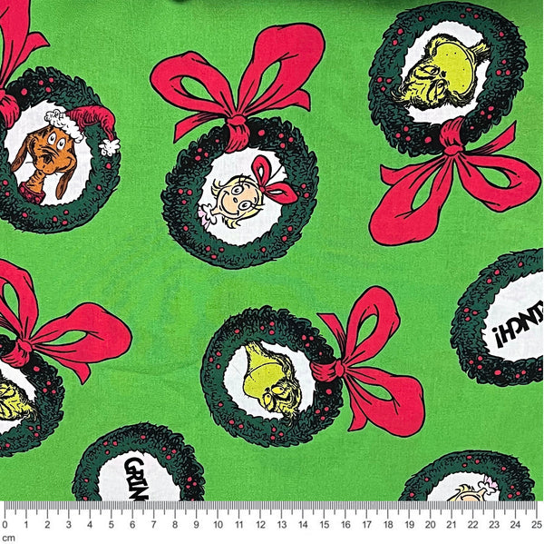 LC2349 Grinch Christmas Wreath