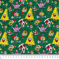 LC2373 Christmas SpongeBob Green