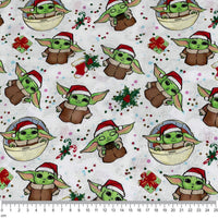 LC2374 Christmas Baby Yoda White