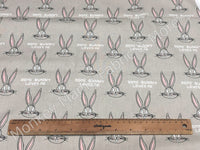 LC807 Looney Tunes Bunnies Grey