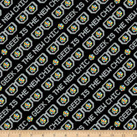 LC1846 Rubik's II Geek is the New Chic Black