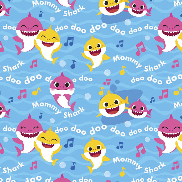 LC2232 Baby Shark - Mommy & Baby Sharks