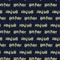 LC2234 Harry Potter houndstooth Black