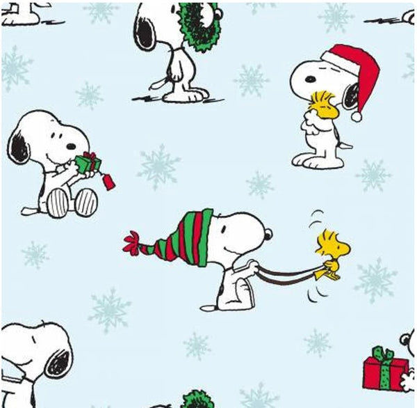 LC2576 Peanuts Christmas Snoopy & Woodstock